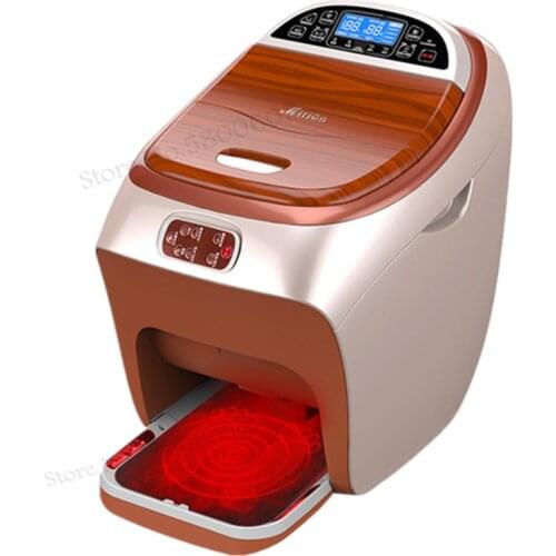 High-end foot bath automatic massage heating constant temperature foot bath deep barrel home electric foot bubble device