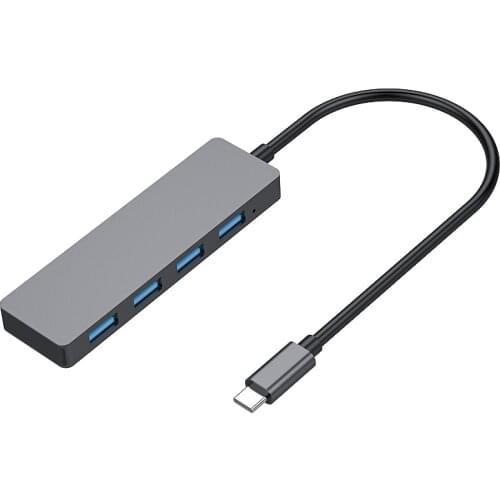 Lcone USB C 3.0 HUB High Speed Portable 4 Ports Type C HUB Adapter Splitter OTG For Macbook Pro 13 15 Air Mi Pro HUAWEI Matebook