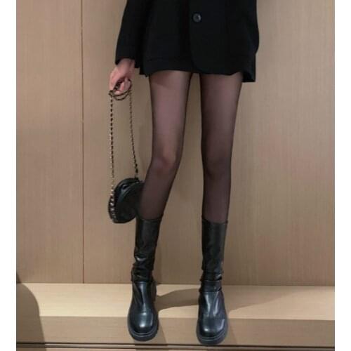 Womens Sheer Pantyhose Hot Sell Sexy Solid Color Perspecity Tights Thin Female New T Crotch Stockings