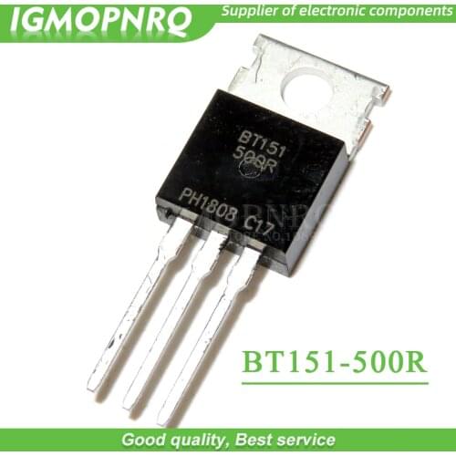 5pcs BT151-500R BT151 BT151-500 TO-220 SCRs THYRISTOR 12A 500V new original