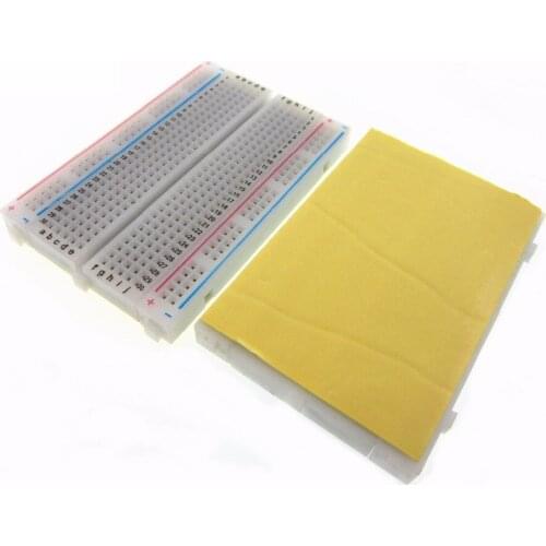 New 10pcs DIY 400 Points Solderless Bread Board Breadboard 400 PCB Test Board for ATMEGA PIC UNO