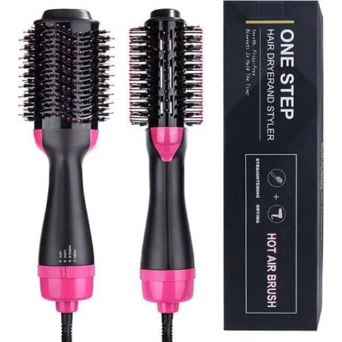 3 IN 1 One Step Hair Dryer Hot Air Brush Hair Straightener Comb Curling Brush Hair styling tools Hair Dryer Brush Volumizer Comb