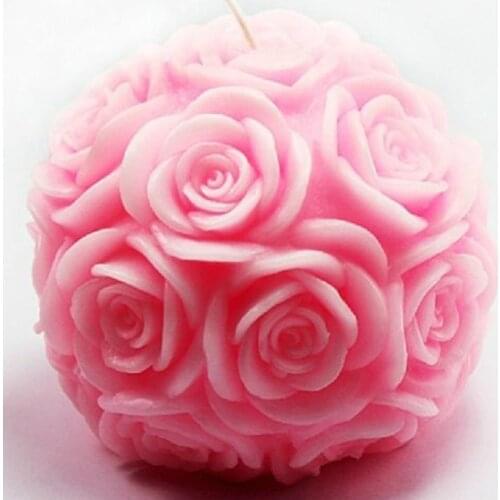3D Flower Silicone Soap mold candle mould Handmade candle mold DIY Carft molds S273