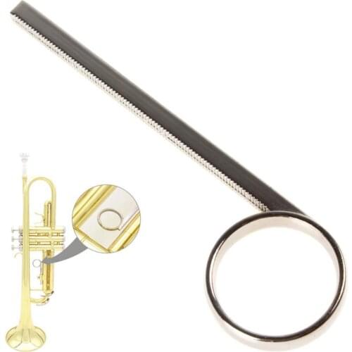 86 mm Nickel Plated Trumpet 3rd Slide Finger Ring for Repairing Parts