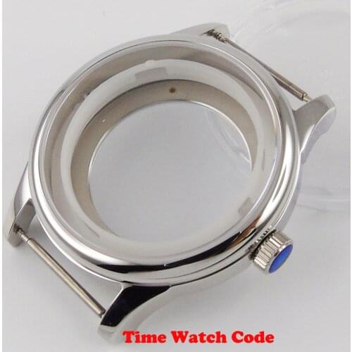 40mm Stainless Steel Automatic Mens Watch Case fit ETA 2836 Miyota 8215 & 8205& 821A Mingzhu 2813 automatic movement