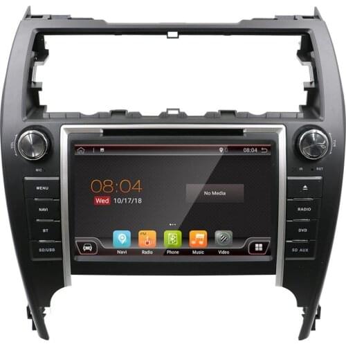 8" Android 9.0 PX6 Car Radio For Toyota Camry 2012- Car Multimedia Player 4+64G Stereo 8 core Audio Canbus