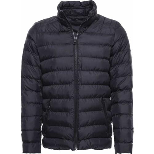 Black Short Men Down Jacket Wessi