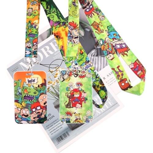 JY108 New Cartoon Lanyard Neck Strap for Key ID Card Cell Phone Straps Badge Holder Fashion Accessories