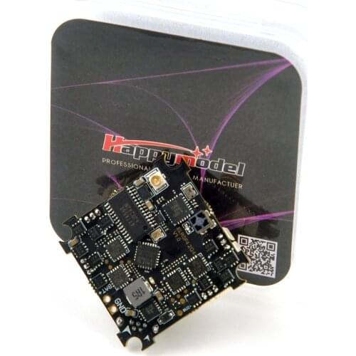 HappyModel ExpressLRS ELRS F4 2G4 AIO 5in1 Flight Controller Built-in SPI 2.4GHz ELRS RX for ES24TX ES24TX-Lite Tinywhoop Drone