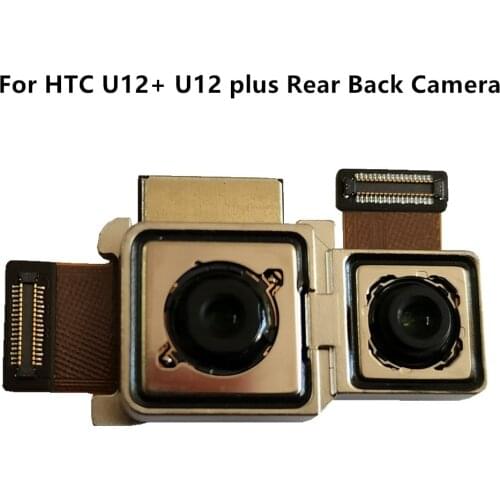 Azqqlbw 1pcs For HTC U12+ U12 plus Rear Back Camera Module Flex Cable Replacement Repair Parts