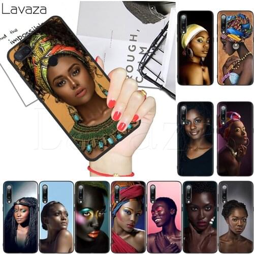 Lavaza African Beauty girl Soft Silicone Case for Redmi Note 4A 4X 5 5A 6 6A 7 7A 8 8A 8T Pro Lite