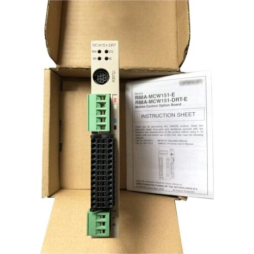 New servo drive R88A-MCW151-DRT-E with 1 year warranty