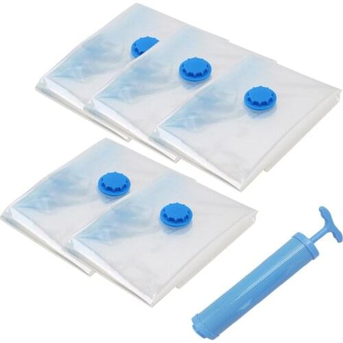 Vacuum Storage Bags Travel Saving Space Package Foldable Seal Compressed Closet Home Organizer for Bedding Clothes Pillows
