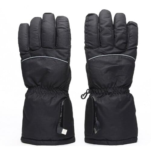 Heated-Gloves AA Battery Winter Hand-Warmer Electric Heating Gloves Ski Snowboard Motorcycle Water Resistance