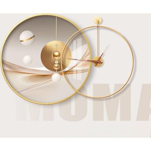 Luxury Large Wall Clock Modern Design Clocks Wall Home Decor Creative Mural Watches Bedroom Decoration Zegar Scienny Duzy Gift