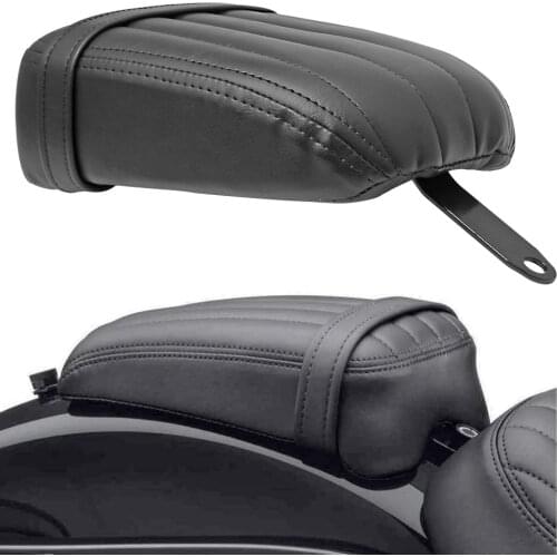 Motorcycle Passenger Sissy Bar Backrest With Seat Cushion For Harley Softail Slim FLSL Street Bob FXBB 18-21