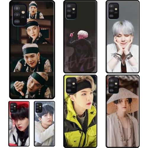 Suga Min Yoongi Kpop Case For Samsung A51 A71 A41 A31 A11 A21S A20e A21S A10 A20S A40 A50 A70 A12 A32 A52 A72