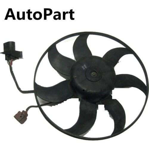 3C0 959 455 F 1K0959455DT Cooling Systems Radiator Fan Auxiliary Radiator Cooling Motor Fan For VW Golf Jetta Passat Audi TT A3