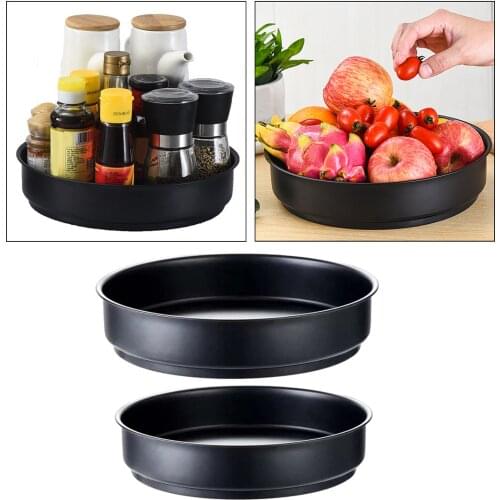 360-degree Rotating Lazy Susans Turntable Organizer Container for Pantry