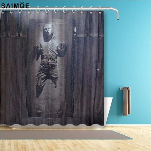 Factory Han Solo in Carbonite Shower Curtain