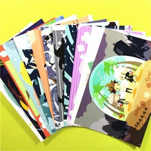 1 set Anime Cartoon Naegi Makoto Danganronpa: Trigger Happy Havoc Printed Post Card Bookmark Cosplay Prop Decor Boy Girl Gift