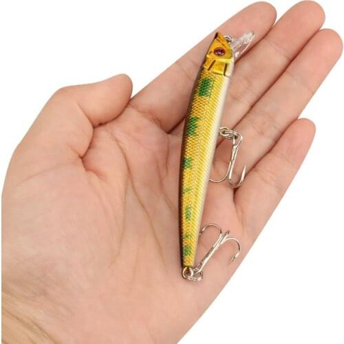 1Pcs 3.7g 7cm Fishing Lures Minnow Wobbler Floating Bass Trolling Artificial Hard Bait Crankbait Carp Fishing Tackle