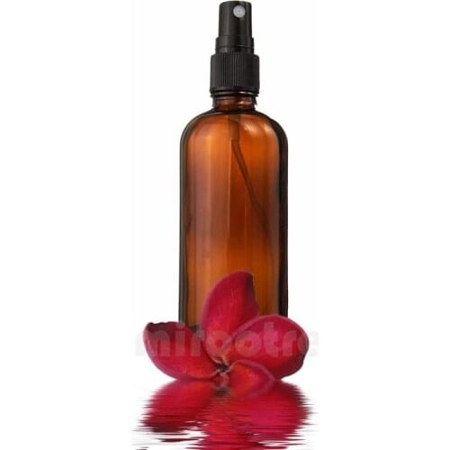 10pcs Amber Glass Essential Oil Spray Bottles 100ml Mist Sprayer Liquid Perfume Container Dispensing Bottle