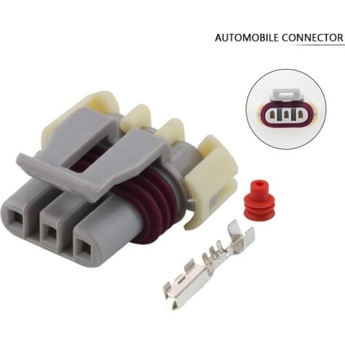 3Pin Female automobile Ignition coil plug connector For Buick Chevrolet 121209946