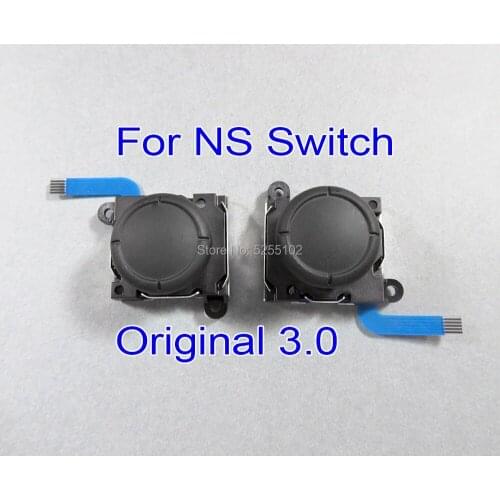 3pcs Original new 3.0 3D analog joystick Sticks sensor replacement for Nintend Switch NS Joy Con controller parts Repair