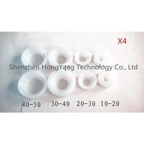 4pcs/Lot Silicone Cover for SG-1550 Capping machine 10-20mm,20-30mm,30-40mm,40-50mm(Choose a model)