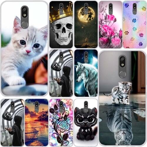 Cover For LG K40 / K12 Plus / X4 2019 Case Silicone Cover Soft TPU Full Protective Phone Back Cover For LG K40 Case Fundas Coque