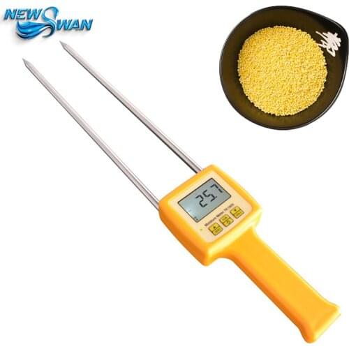 TK100S Digital Portable Moisture Analyzer Tester Meter Food Corn Wheat Rice Bean Wheat Flour Grain Temperature Humidity Analyzer