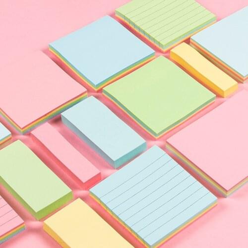 Colored N Times Post Sticky Notes Office School Memo Pad Small Cute Planner Notepad Sticky Memo Sheets Cheap