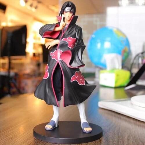 22cm Anime Naruto Action Figure Toys Cool Itachi Collectible Model Cartoon Figurine For Birthday Gifts Kids Toys