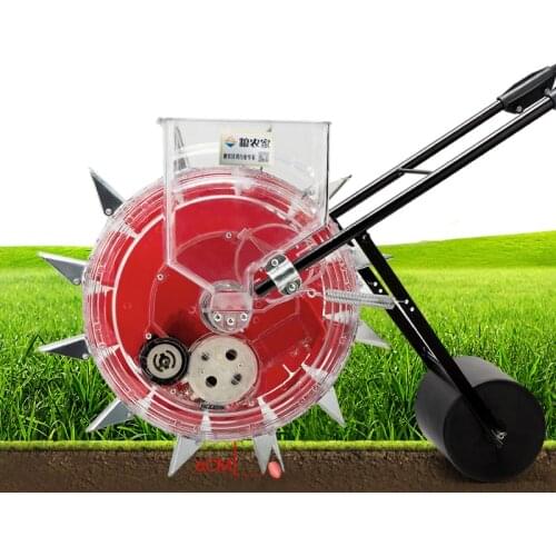 Artificial Seeder Seed Planter Machine/ Hand Seeding Machine/ Manual Seeder Machine double 6/12 openings Hot Sale