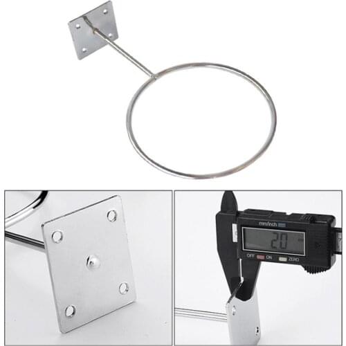 2 pieces of wall-mounted sports ball basketball football volleyball rack display rack wall hanging basketball ball rack