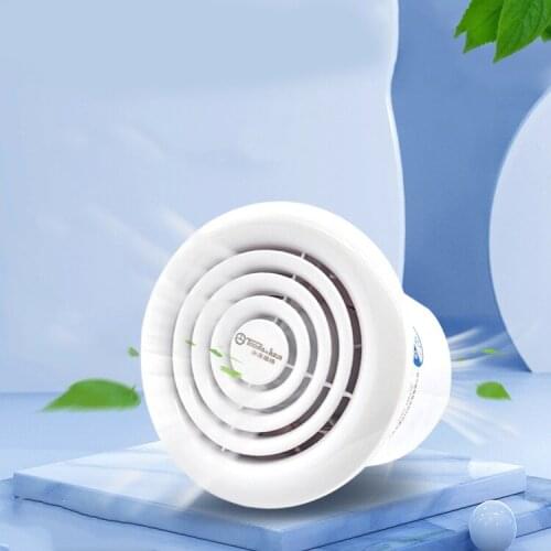 Wall ventilator smoke exhaust fan toilet kitchen household strong silent duct exhaust fan