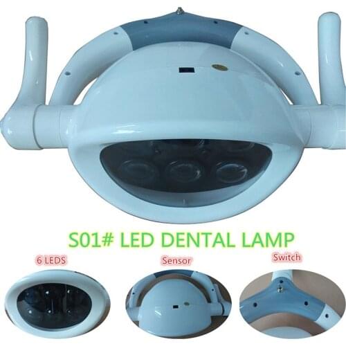 New arrival high quality dentistry Dental lamp LED lamp induction lamp Designed shadowless dental chair accessories