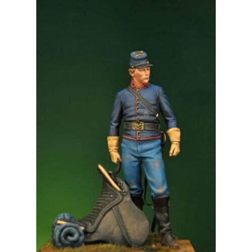 1/24 Officer(with base) Resin Figure Building Kit
