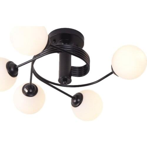 Ceiling Lights For Kids room Living room Nordic Corridor Hallway Ceiling Lamp Glass Gold Lighting Fixture plafondlamp
