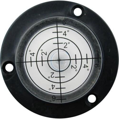 10 Pieces/Lot) QASE Precision bubble level water level indicator Universal level Round Acrylic vial for Camera Diameter 50mm