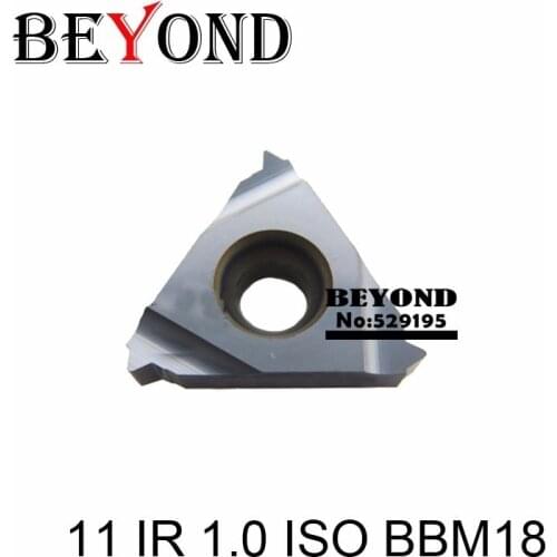 High performance threading inserts 11IR stainless steel threaded insert 11IR A55/A60/1.0 /1.25/1.5/1.75/2.0ISO BBM18