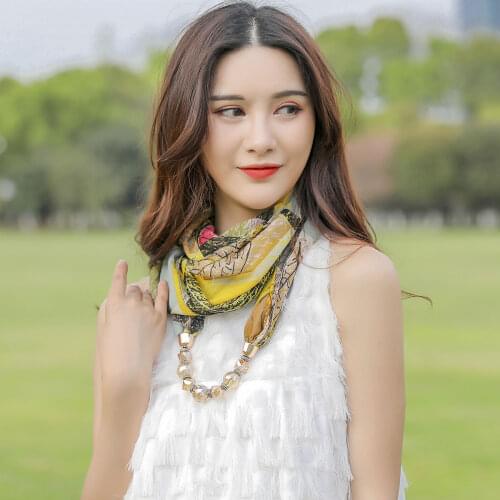2019 New design Fashion pendant scarves tassel scarf women Scarves head scarf free shipping