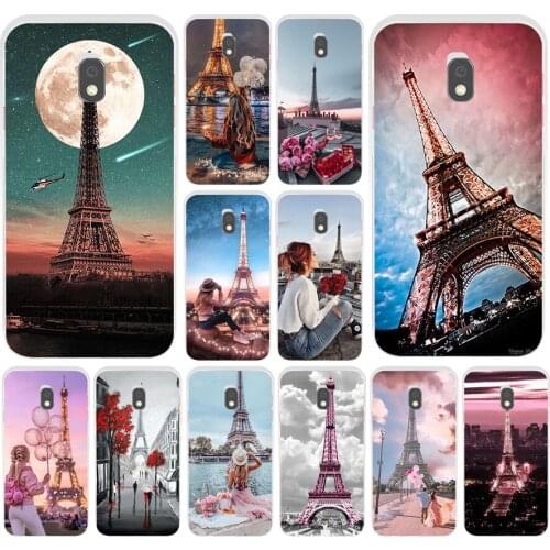 56AS Paris Eiffel Iron Tower Soft Silicone Tpu Cover phone Case for Samsung Galaxy J2 J3 J4 J5 J6 J7 Prime 2016 2017 Plus 2018