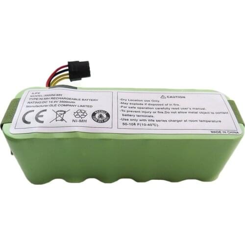 For Ecovacs X500 NI-MH 3500mAH 14.4 V Battery for Kitfort KT504 Haier T322 T321 T320 T325 robotic Vacuum Cleaner Parts Accessory