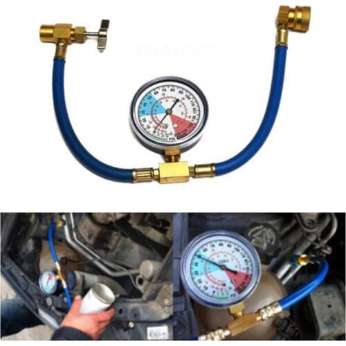 R134A Car Air Conditioning Refrigerant Recharge Measuring Charging Hose Kit Connector For Auto AC Air Conditioning Supplies 2021