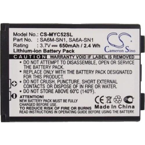 Cameron Sino 650mAh battery for SAGEM MYC5 MY-C5 MYC5-2 2M MyC5-2T MY-C5-2v MYC5-2v MY-C5-3 MYC5-3 MYC5-3i SG345i VS3 188973731