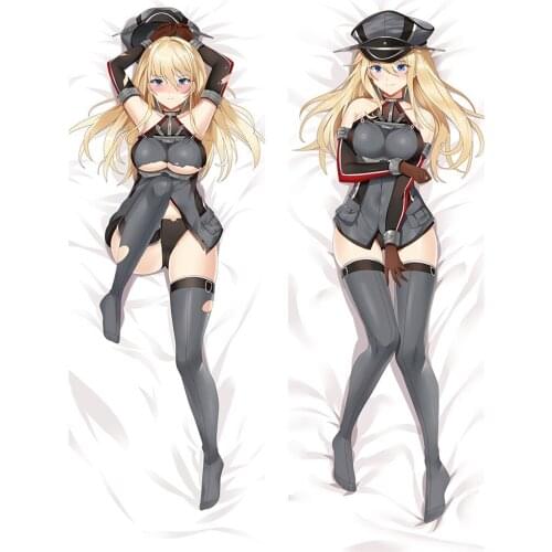Coscase Anime Bismarck Pillowcase Kantai Collection KanColle Dakimakura Body Decorative Pillowcases Hugging Pillow Cover Case