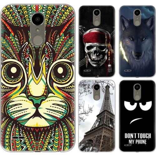 New Arrival Phone Case For LG K10 (2017) X400 M250N K20 plus LG LV5 5.3-inch Fashion Design Art Painted TPU Soft Case
