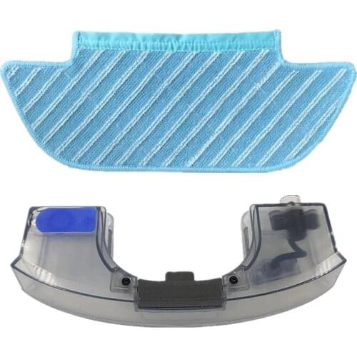 Vacuum Cleaner Water Tank +Mop Cloth For ecovacs deebot OZMO Slim 10 Robot Vacuum Cleaner Parts